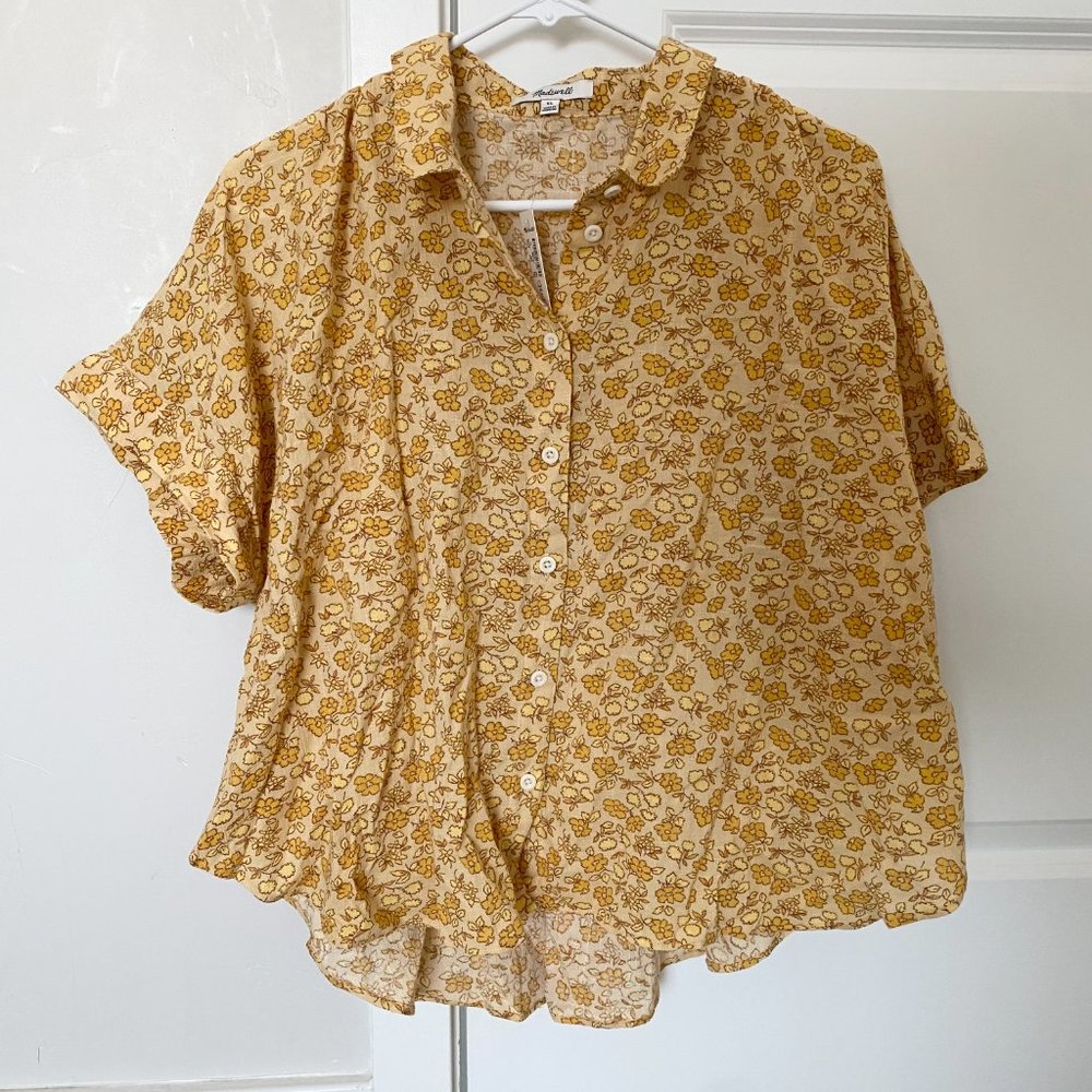 Madewell Hilltop Shirt XL - NWT
